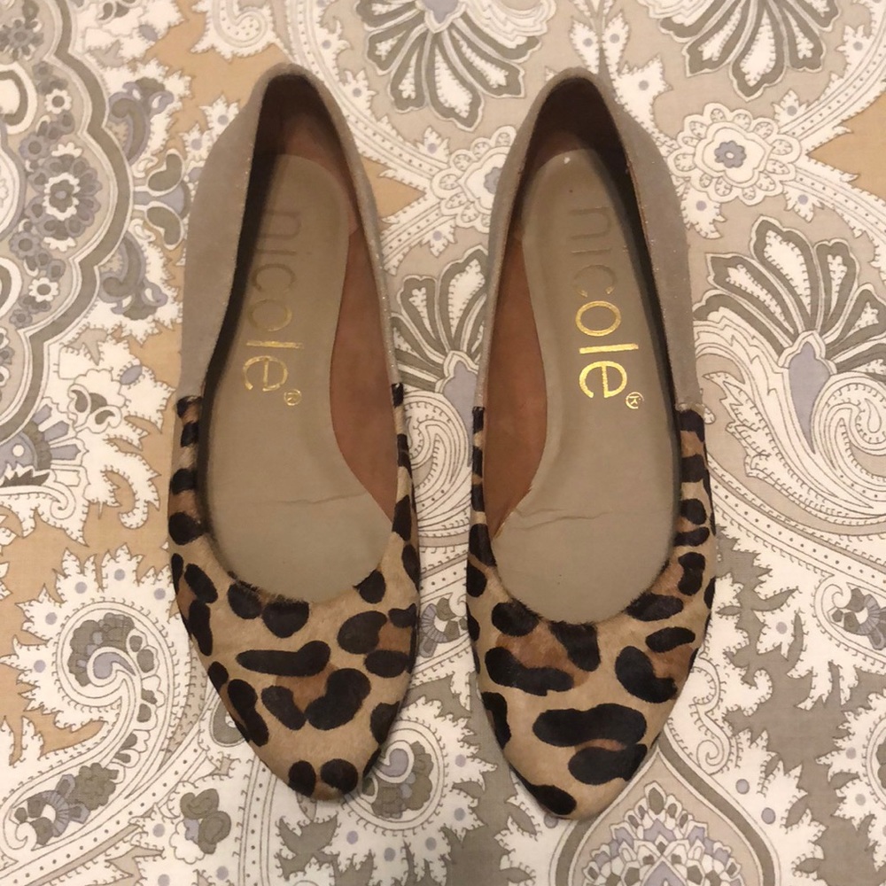 Barbette Flats in Leopard Print